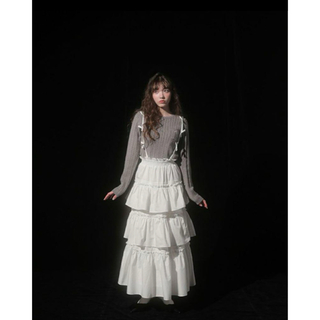BUBBLES BOUTIQUE tiered skirt ティアードスカート