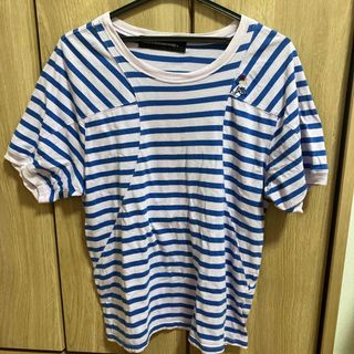 メルシーボークー(mercibeaucoup)のmercibeaucoup, ボーダー カットソー 半袖(Tシャツ/カットソー(半袖/袖なし))