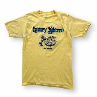 ヴィンテージ(VINTAGE)の60s 70s ヴィンテージ Tシャツ アメカジ シングルステッチ 車 ステレオ(Tシャツ/カットソー(半袖/袖なし))