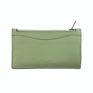 コーチ(COACH)の〇〇COACH コーチ ジップ カードケース C3787 イエロー(その他)