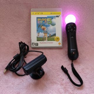 プレイステーション3(PlayStation3)の【送料込】PlayStationMove「みんなのGOLF 5」(家庭用ゲームソフト)