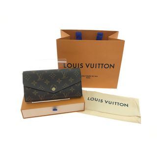 LOUIS VUITTON - ▼▼LOUIS VUITTON ルイヴィトン 長財布 ポルトフォイユ サラ モノグラム ブラウン M60531