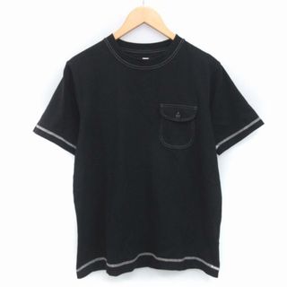 カトー(KATO`)のカトー KATO` Tシャツ カットソー 半袖 M 黒 ブラック /SW(Tシャツ/カットソー(半袖/袖なし))