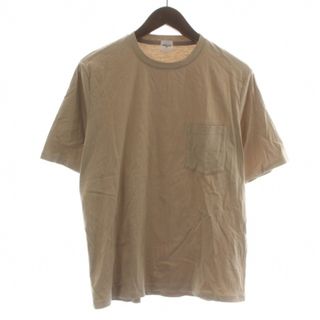 EDIFICE - エディフィス EDIFICE 20SS Tシャツ カットソー 半袖 S ベージュ