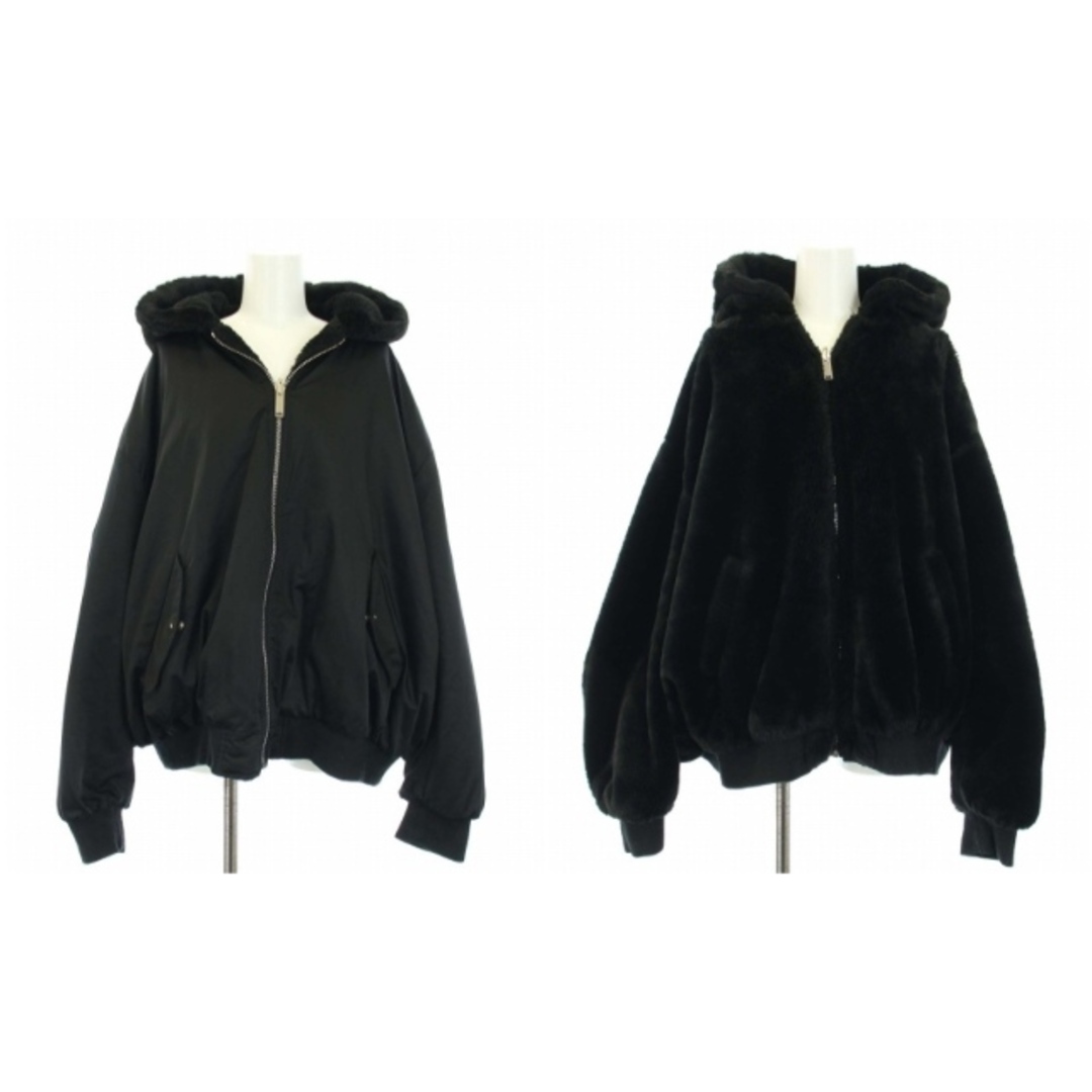 ZARA - ザラ trf COLLECTION リバーシブル エコファージャケット ZARA - ザラ trf COLLECTION リバーシブル エコファージャケット