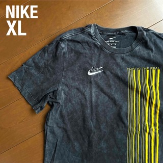 NIKE XL 半袖Tシャツ ケビンデュラント タイダイ 刺繍 ネイビー