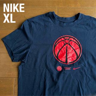 ナイキ(NIKE)のNIKE XL 半袖Tシャツ ワシントンウィザーズ ドライフィット ネイビー (Tシャツ/カットソー(半袖/袖なし))