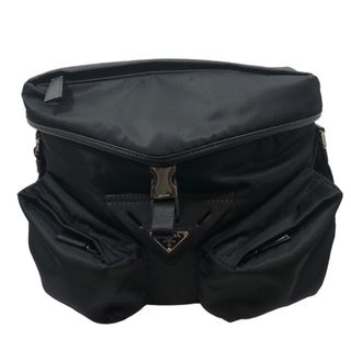 プラダ(PRADA)の　プラダ PRADA Re-Nylon ショルダーバッグ 2VD062 ブラック  ナイロン メンズ ショルダーバッグ(ショルダーバッグ)