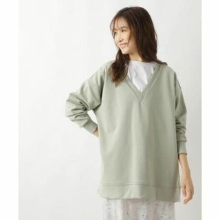 NATURAL BEAUTY BASIC - 新品★NATURAL BEAUTY BASIC 深Vダンボールプルオーバー M