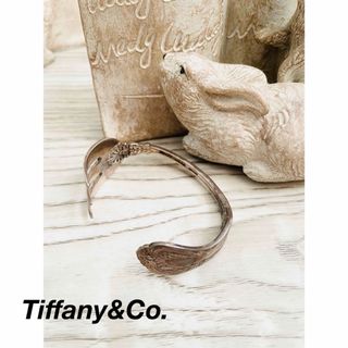 ティファニー(Tiffany & Co.)の【希少】　TIFFANY&Co オールド品　ティファニー フォーク バングル(バングル/リストバンド)