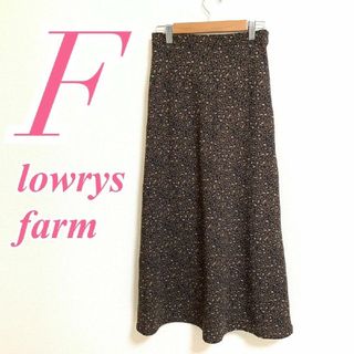 LOWRYS FARM - ローリーズファーム　フレアスカート　F　ブラウン　ブラック　ベージュ　レオパード