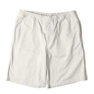 ステューシー(STUSSY)の美品 STUSSY ステューシー パンツ サイズ:XL コットンツイル イージー ショーツ Brushed Beach Short スノーベージュ ボトムス ショートパンツ ズボン【メンズ】【中古】(ショートパンツ)