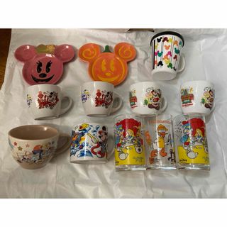 ディズニー　まとめ　マグカップ　コップ　お皿(食器)