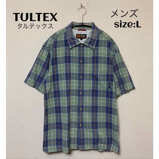 TULTEX タルテックス チェックシャツ アウトドア L(シャツ)
