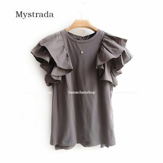 Mystrada - 定価13200円【新品】マイストラーダ★美フリルスリーブカットソー