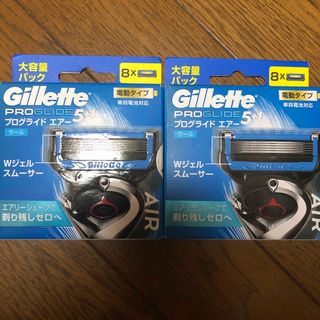 ジレット(Gillette)の「プログライドエアー電動替刃8B」×2個　新品未開封(その他)