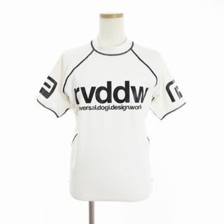 リバーサル rvddw Tシャツ 半袖 プリント ロゴ ホワイト M ■SM3