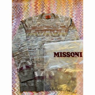 ミッソーニ(MISSONI)の未着用　イタリア製イタリアラグジュアリーブランドMISSONI  ニット(ニット/セーター)