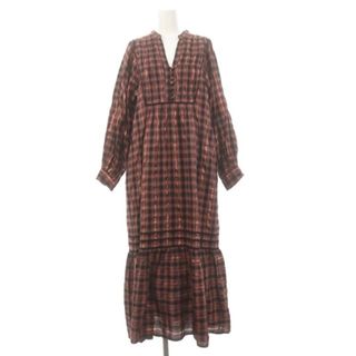 アザー(other)のサラマリカ Cotton Check Shirring Long Dress(ロングワンピース/マキシワンピース)