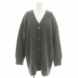 プラージュ(Plage)のプラージュ Fur カーディガン ニット 長袖 Vネック ウール(カーディガン)