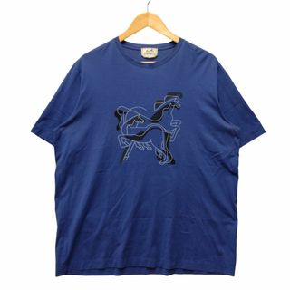 HERMES エルメス 半袖Ｔシャツ パープル サイズXXL 海外正規品 / 34430