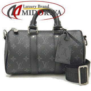 ルイヴィトン(LOUIS VUITTON)のLOUIS VUITTON ルイヴィトン キーポルバンドリエール25 M46271 ハンドバッグ モノグラムエクリプス ノワール/251628【中古】(ハンドバッグ)