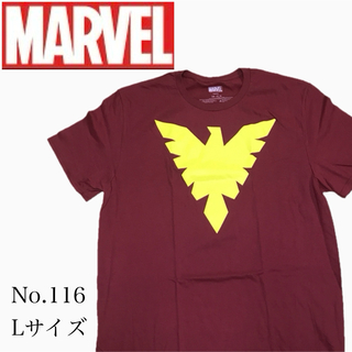 マーベル(MARVEL)の【新品】No.116 MARVEL ダークフェニックスX-MAN メンズL(Tシャツ/カットソー(半袖/袖なし))