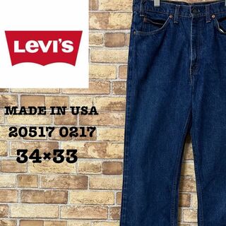 リーバイス(Levi's)のリーバイス　USA製　80sヴィンテージ　オレンジタブ　517　デニム34/33(デニム/ジーンズ)