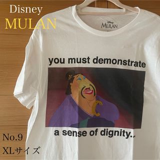 ディズニー(Disney)の【新品】ディズニー　ムーラン　メンズXL 仲人さん　激レア　USA輸入　No.9(Tシャツ/カットソー(半袖/袖なし))