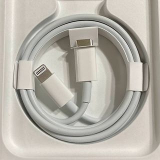 アップル(Apple)の①【新品未使用】iPhone純正付属　USB-C - Lightningケーブル(その他)