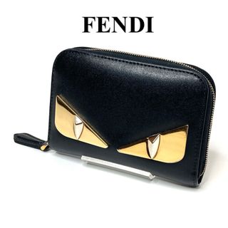 FENDI - フェンディ　モンスター　バグズアイ　コインケース　ミニウォレット　ゴールド　美品