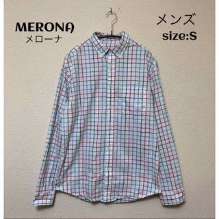 MERONA メローナ チェックシャツ USA輸入古着 S(シャツ)