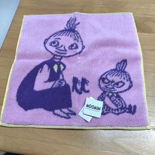 ムーミン(MOOMIN)の【新品】MOOMIN リトルミィ　タオルハンカチ(ハンカチ)