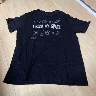 黒 Tシャツ(Tシャツ/カットソー(半袖/袖なし))