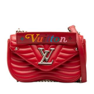 ルイヴィトン(LOUIS VUITTON)の美品 ルイ ヴィトン ニューウェーブ チェーンバッグPM チェーン ショルダーバッグ ハンドバッグ 2WAY M51930 レザー レディース LOUIS VUITTON 【1-0149597】(ショルダーバッグ)