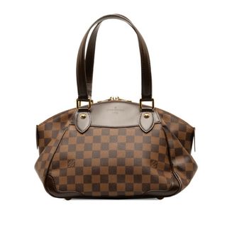 ルイヴィトン(LOUIS VUITTON)の美品 ルイ ヴィトン ダミエ ヴェローナPM トートバッグ N41117 PVC レディース LOUIS VUITTON 【1-0149635】(トートバッグ)