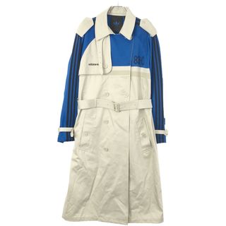 アディダス(adidas)のadidas アディダス 83-C TRENCH COAT ドッキングトレンチコート IA2466 ベージュブルー XS(トレンチコート)