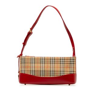 バーバリー(BURBERRY)のバーバリー ノバチェック シャドーホース ワンショルダーバッグ ハンドバッグ キャンバス レディース BURBERRY 【1-0149768】(ショルダーバッグ)