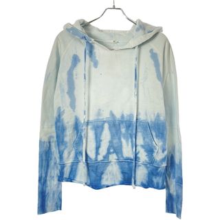 Nili Lotan ニリ・ロータン JANIE HOODIE タイダイ染め プルオーバースウェットパーカー  ブルー XS(パーカー)