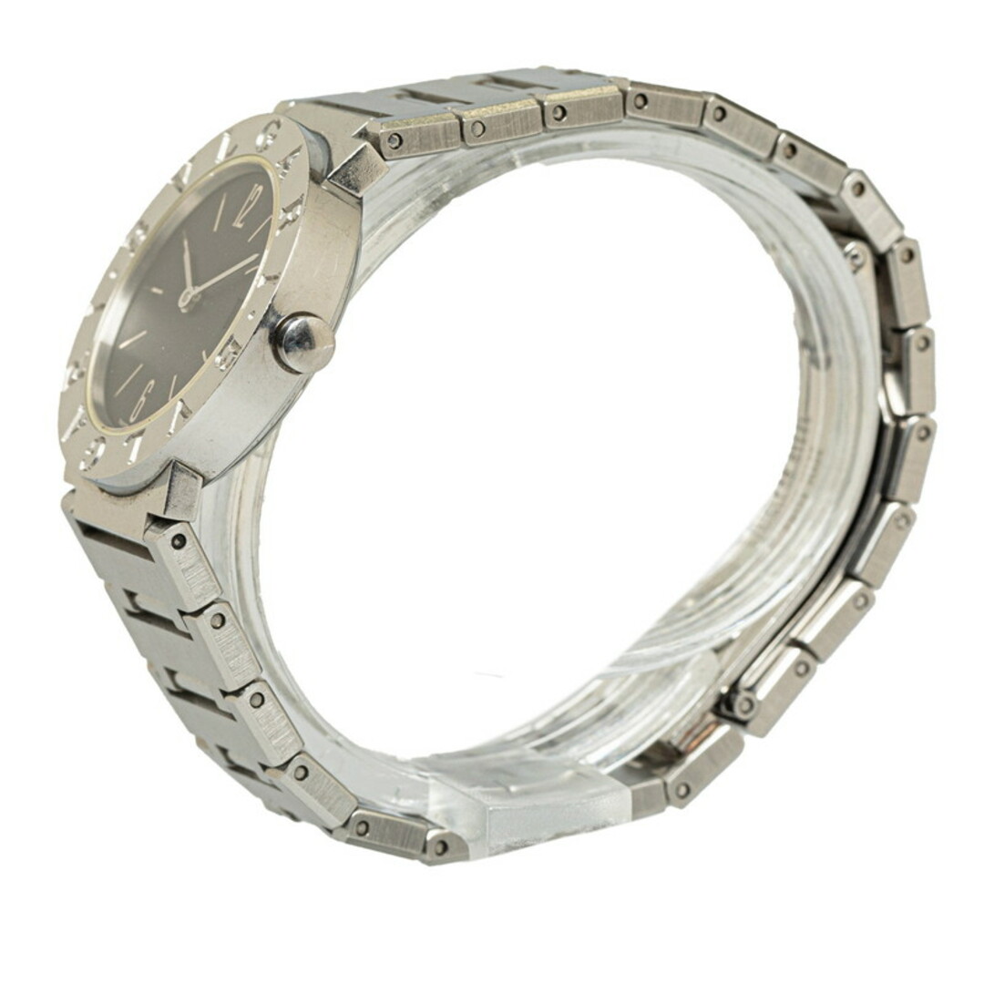 ブルガリ ブルガリブルガリ 腕時計 BB26SS クオーツ ブラック文字盤 ステンレススチール レディース BVLGARI 【214-51041】 ブルガリ ブルガリブルガリ 腕時計 BB26SS クオーツ ブラック文字盤 ステンレススチール レディース BVLGARI 【214-51041】