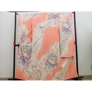 平和屋野田店■豪華振袖　刺繍　枝梅花籠文　暈し染め　銀彩　逸品　BAAC9044cw(振袖)