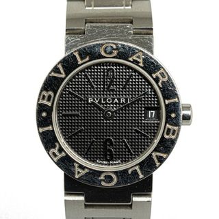 ブルガリ(BVLGARI)のブルガリ ブルガリブルガリ 腕時計 BB23SS クオーツ ブラック文字盤 ステンレススチール レディース BVLGARI 【214-51053】(腕時計)