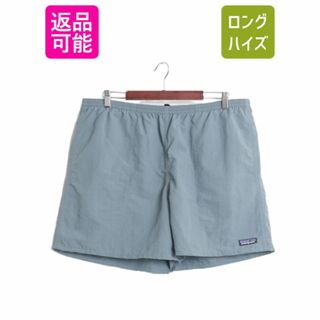 パタゴニア(patagonia)のパタゴニア バギーズ ショーツ メンズ XL 古着 Patagonia アウトドア ナイロン ショートパンツ 短パン スイムショーツ 海パン 水陸両用 灰(ショートパンツ)