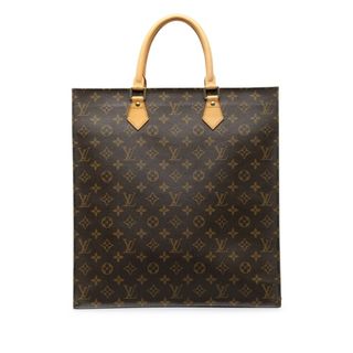 ルイヴィトン(LOUIS VUITTON)の美品 ルイ ヴィトン モノグラム サックプラ ハンドバッグ トートバッグ M51140 PVC レディース LOUIS VUITTON 【1-0151086】(トートバッグ)