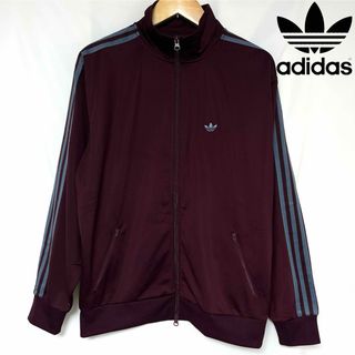 アディダス(adidas)のadidas BECKENBAUER TRACK TOP マルーン ボルドー　S(ジャージ)