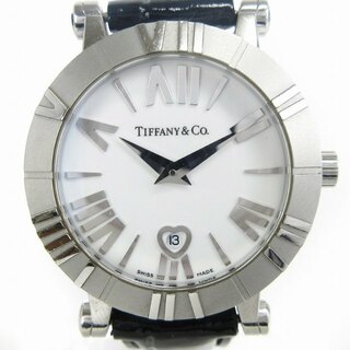 ティファニー(Tiffany & Co.)のティファニー アトラス 腕時計 アナログ デイト 文字盤 白 ■SM3 ☆AA★(腕時計)