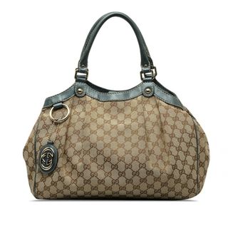 グッチ(Gucci)のグッチ GGキャンバス スーキー ハンドバッグ トートバッグ 211944 キャンバス レディース GUCCI 【1-0151263】(トートバッグ)