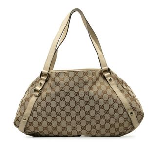 グッチ(Gucci)のグッチ GGキャンバス アビー トートバッグ ショルダーバッグ 130736 キャンバス レディース GUCCI 【1-0151266】(トートバッグ)