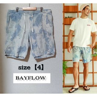 ベイフロー(BAYFLOW)の【BAYFLOW】ベイフロー/細畝コーデュロイ ダイダイ染めショートパンツ(ショートパンツ)