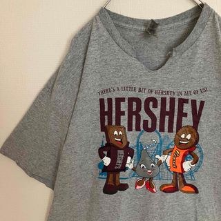 ギルタン(GILDAN)のアメリカ企業ロゴハーシーズチョコレートワールドキャラクターTシャツTEEtシャツ(Tシャツ/カットソー(半袖/袖なし))